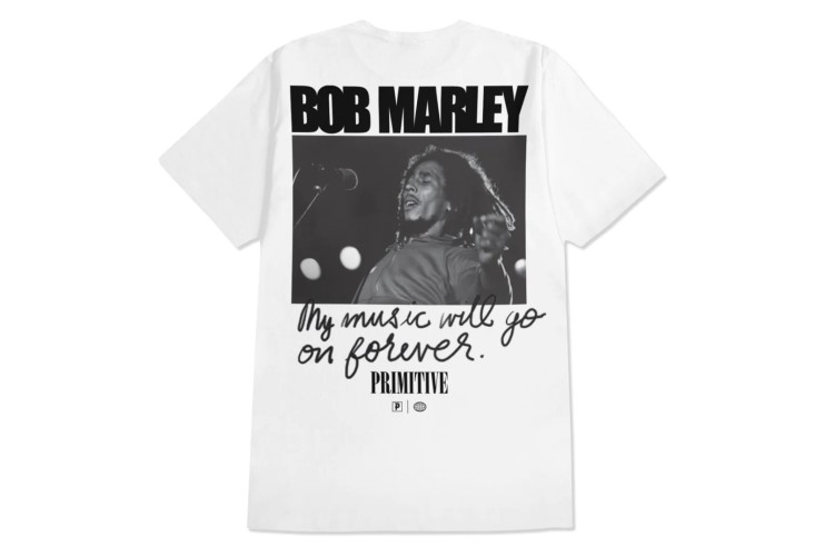 Primitive x Bob Marley Forever T-Shirt - White