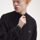 Thumbnail of fred-perry-k8557-waffle-stitch-1-2-zip-jumper---black_607568.jpg