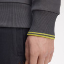 Thumbnail of fred-perry-m3574-half-zip-sweatshirt---anchor-grey-tennis-ball-yellow_737113.jpg