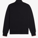 Thumbnail of fred-perry-m3574-half-zip-sweatshirt---black-whiskeybrown_610819.jpg