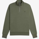 Thumbnail of fred-perry-m3574-half-zip-sweatshirt---laurelwreathgreen-nightgreen_610835.jpg