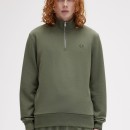 Thumbnail of fred-perry-m3574-half-zip-sweatshirt---laurelwreathgreen-nightgreen_610841.jpg