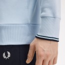 Thumbnail of fred-perry-m3574-half-zip-sweatshirt---light-smoke_662187.jpg
