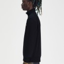 Thumbnail of fred-perry-m3574-half-zip-sweatshirt---navy-ecru-honeycomb_662133.jpg