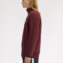 Thumbnail of fred-perry-m3574-half-zip-sweatshirt---oxblood-ecru_796156.jpg