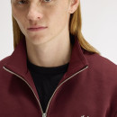 Thumbnail of fred-perry-m3574-half-zip-sweatshirt---oxblood-ecru_796161.jpg
