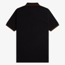 Thumbnail of fred-perry-m3600-black-whiskybrown-whiskybrown-polo---u35_536140.jpg