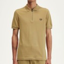 Thumbnail of fred-perry-m7787-sport-1-zip-neck-polo-shirt---warm-stone_569080.jpg