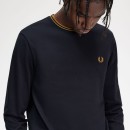 Thumbnail of fred-perry-m9602-twin-tipped-l-s-t-shirt---navy-dark-caramel_519418.jpg