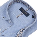 Thumbnail of guide-london-hs2749-s-s-cotton-linen-blend-shirt---sky_582022.jpg