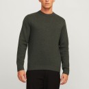 Thumbnail of jack---jones-milano-stitch-crew-neck-knit---peat-melange_632077.jpg