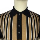 Thumbnail of trojan-tr-8914-stripe-front-panel-knit-polo---black_611601.jpg