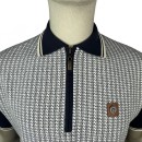 Thumbnail of trojan-tr-8973-textured-houndstooth-panel-polo---navy_667971.jpg