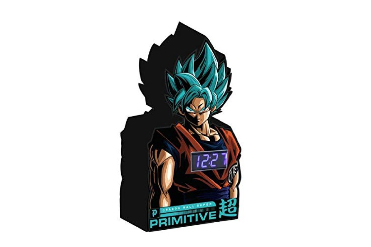 Primitive Dragon Ball Z Goku Digital Clock - Hardedge Online