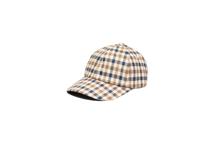 Aquascutum Active Baseball Cap - Club Check 28