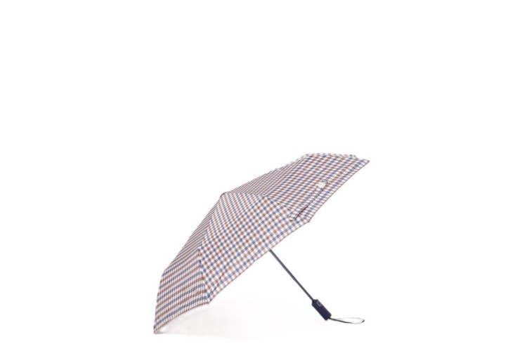 Aquascutum Active Pocket Umbrella - Club Check