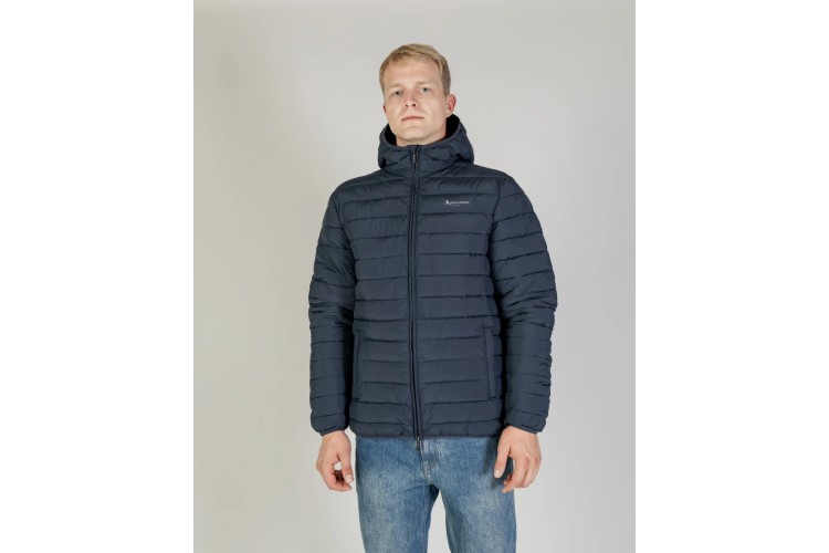 Aquascutum Active RLG Active Hooded Jacket - Navy Blue