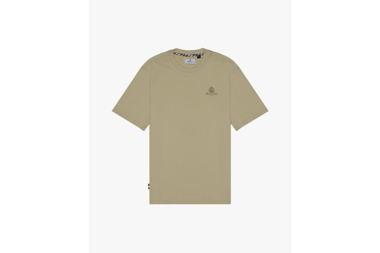 Aquascutum Active Small Logo T-Shirt - Beige