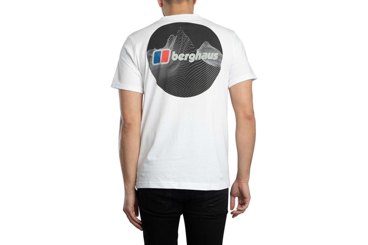 Berghaus Dotted Mountain T-Shirt - White
