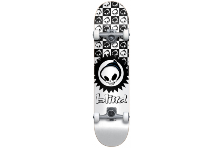 Blind Checkered Reaper Youth Skateboard Complete - 7.375''