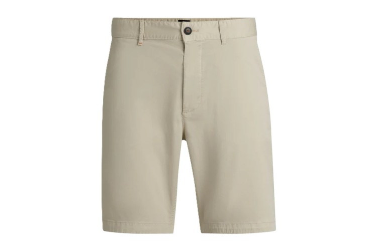 BOSS Chino Slim Shorts - Light Beige