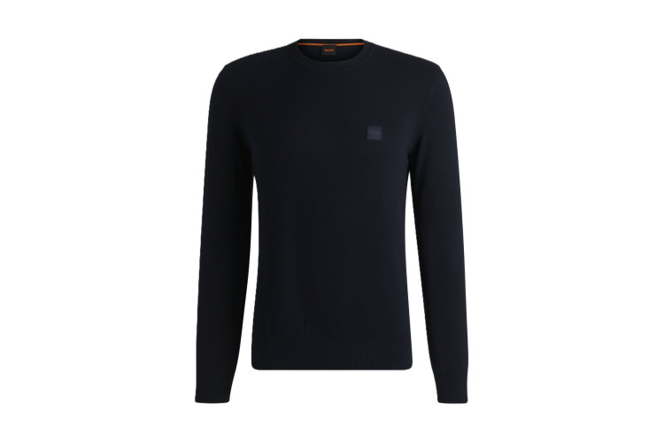BOSS Kanovano Crew Knit - Dark Blue