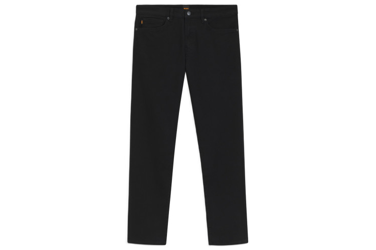 BOSS Maine Regular Fit Stretch Denim - Stay Black Comfort