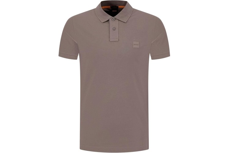 BOSS Passenger Logo S/S Polo - Open Beige