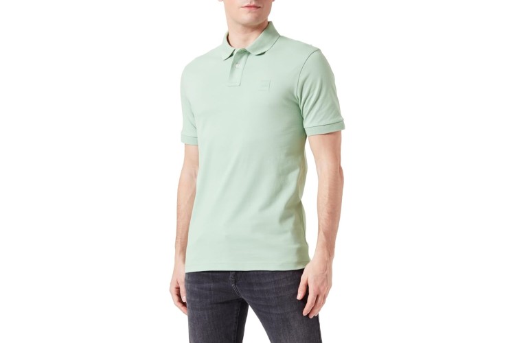 BOSS Passenger Logo S/S Polo - Open Green 372