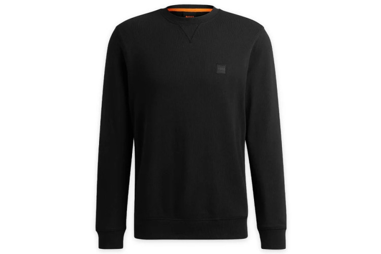 BOSS Westart Crew Sweatshirt - Black