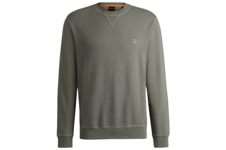 BOSS Westart Crew Sweatshirt - Open Grey