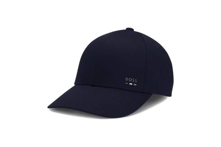 Boss Zed Stipe Cap - Dark Blue