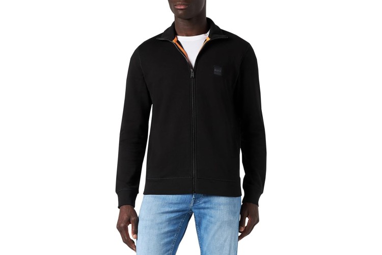 BOSS Zestart  Full Zip Thru Track - Black
