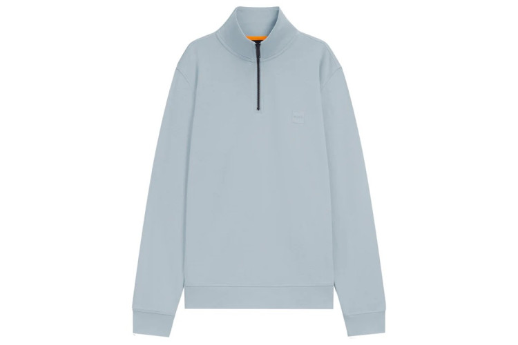 BOSS ZeTrust 1/4 Zip Sweatshirt - Ice Blue