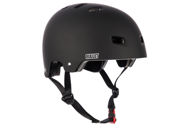 Bullet Deluxe Adult Helmet - Matte Black