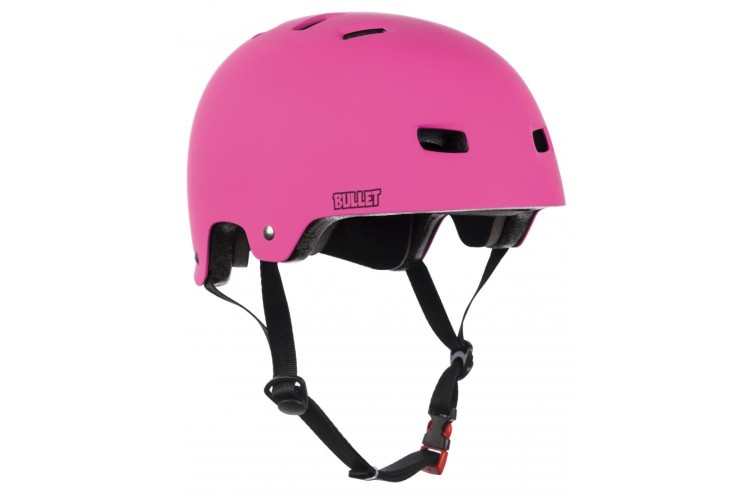 Bullet Deluxe Youth Helmet - Matt Pink