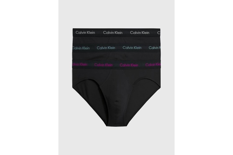 Calvin Klein 3PK Hip Briefs - B-Wild Aster