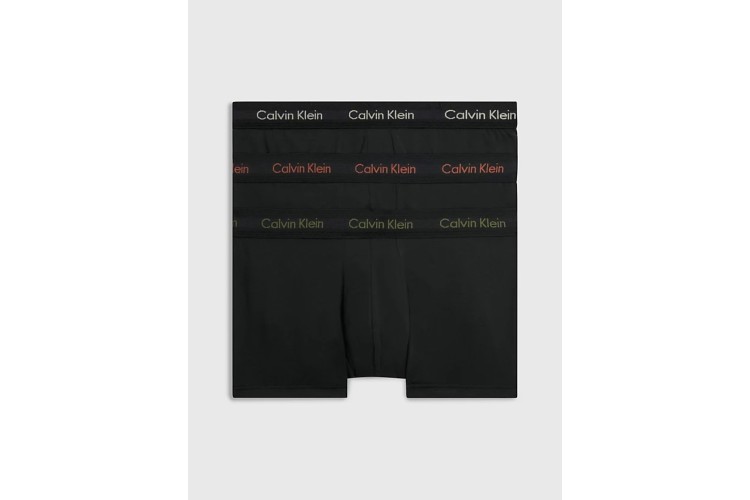 Calvin Klein 3 Pack Low Rise Trunks - Eclyps/MccaOrange/OliBrnch