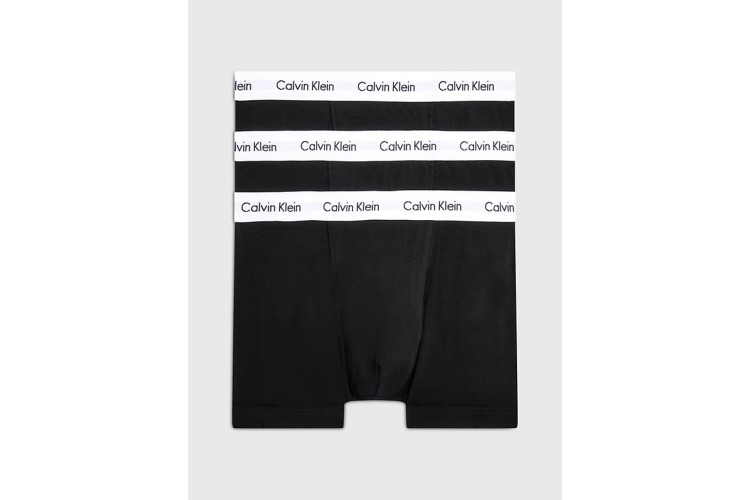 Calvin Klein 3 Pack Trunks - Black/White Wb