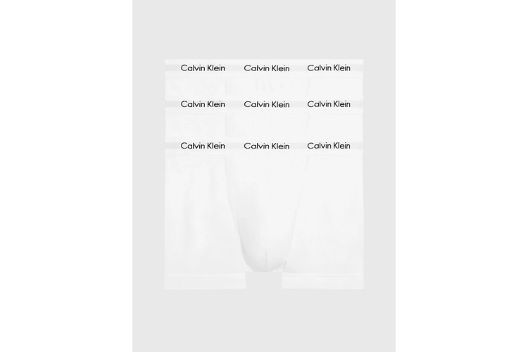 Calvin Klein 3 Pack Trunks - White 