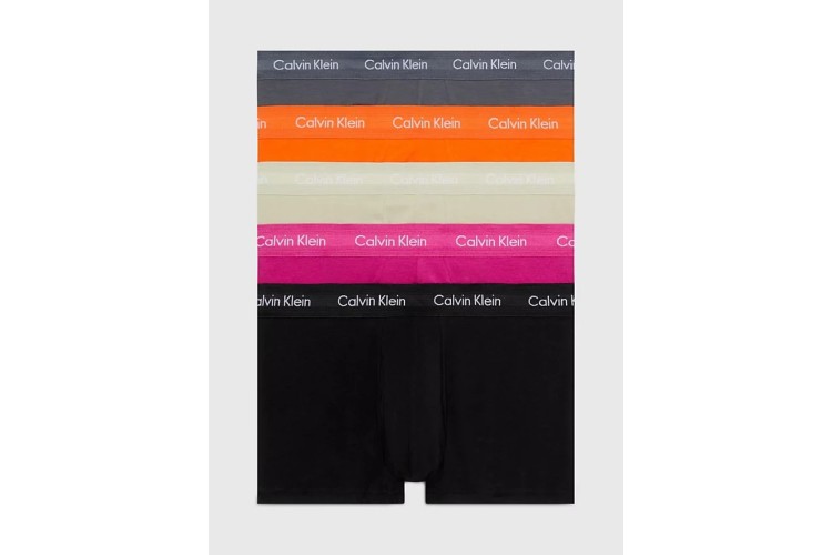 Calvin Klein 5 Pack Low Rise Trunk - Asstd I08