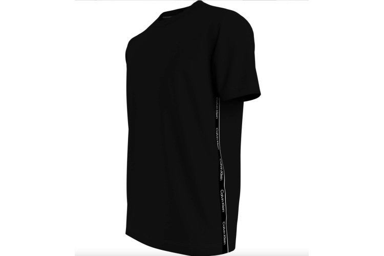 Calvin Klein Crew Neck Logo S/S T-Shirt - Black