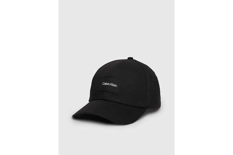 Calvin Klein Logo Patch Cap - Black