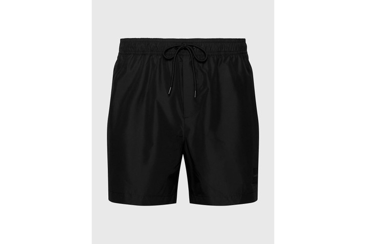 Calvin Klein Steel Medium Drawstring Swim Shorts - PVH Black