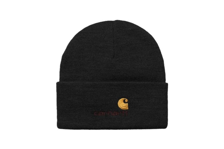 Carhartt WIP American Script Beanie - Black