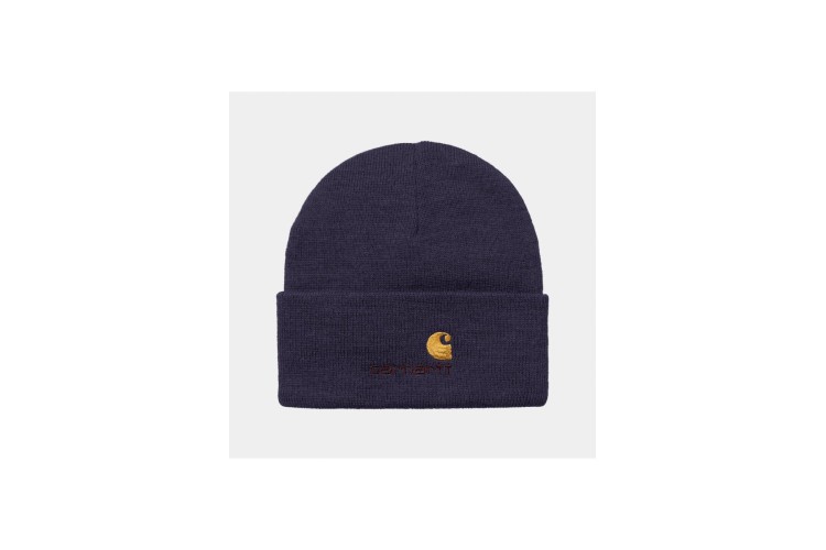 Carhartt WIP American Script Beanie - Cassis