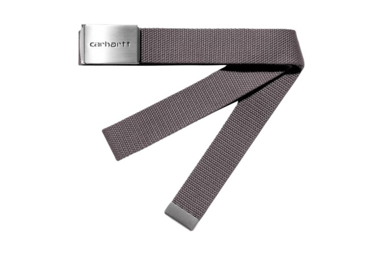 Carhartt WIP Clip Belt Chrome - Manta