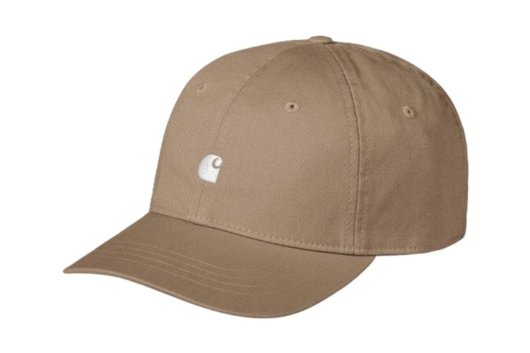 Carhartt WIP Madison Logo Cap - Leather/White