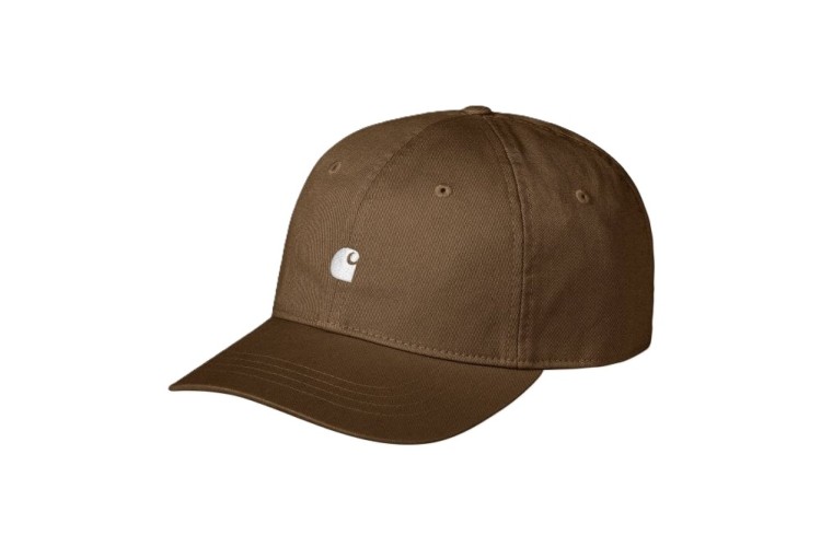Carhartt WIP Madison Logo Cap - Lumber/White