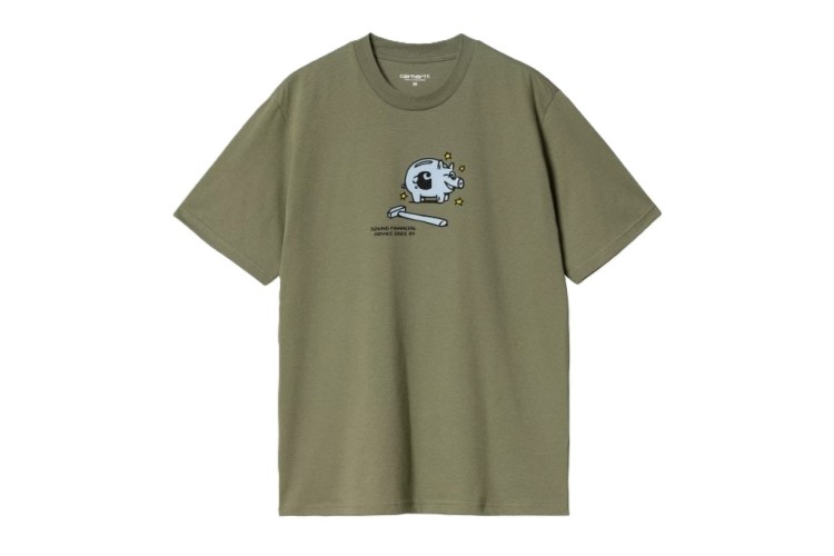 Carhartt WIP Piggybank T-Shirt - Dollar Green